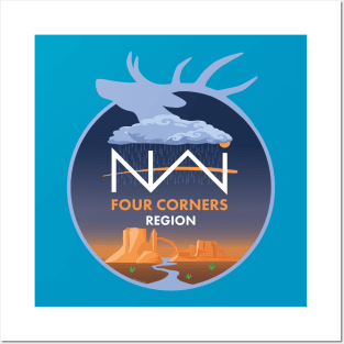 NAI Four Corners Logo Posters and Art